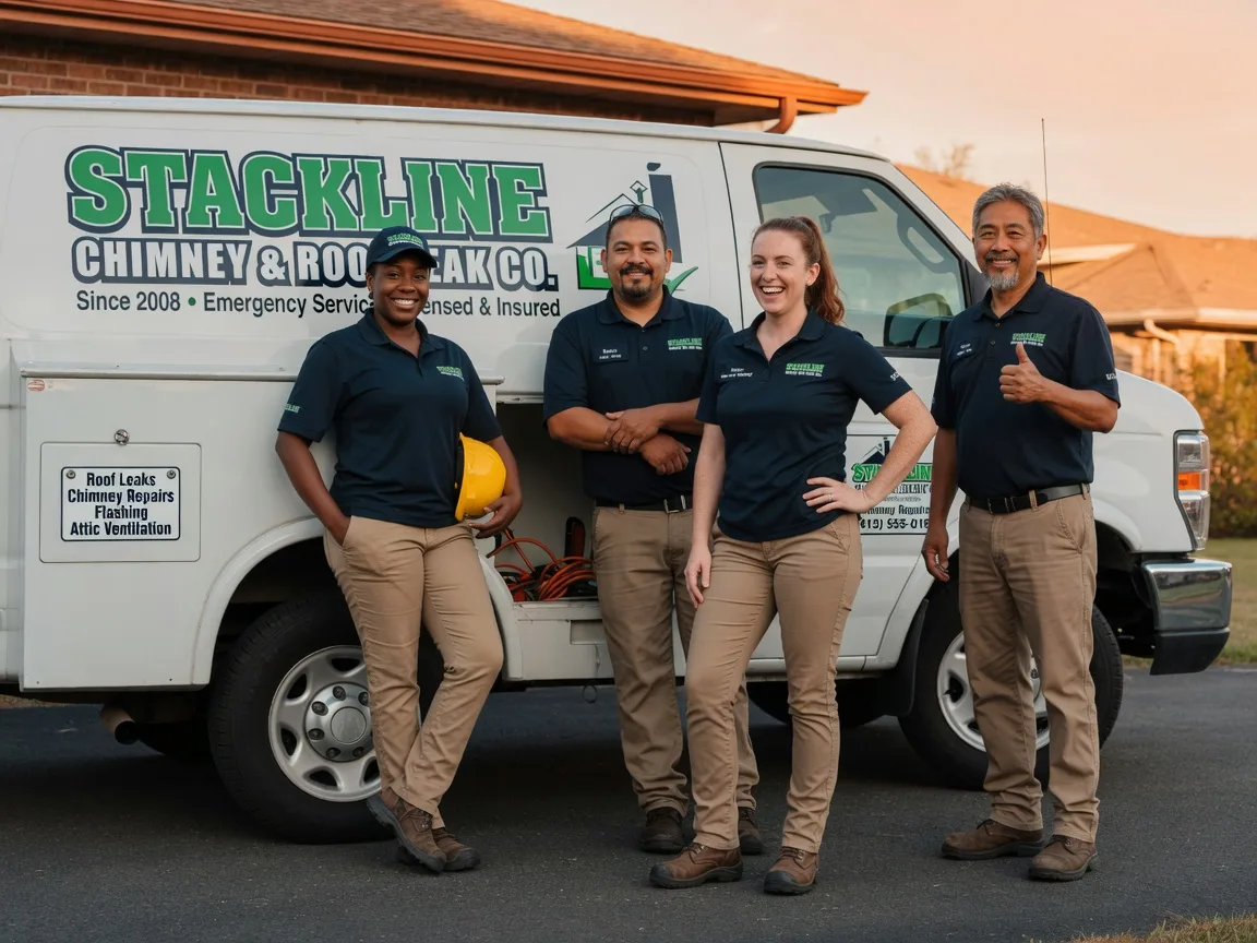 Chimney flashing repair company in Franklin, GA